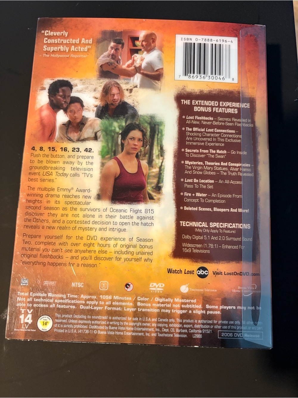 LOST The Complete Second Season DVD Box Set - Orange - Picture 2 of 5
